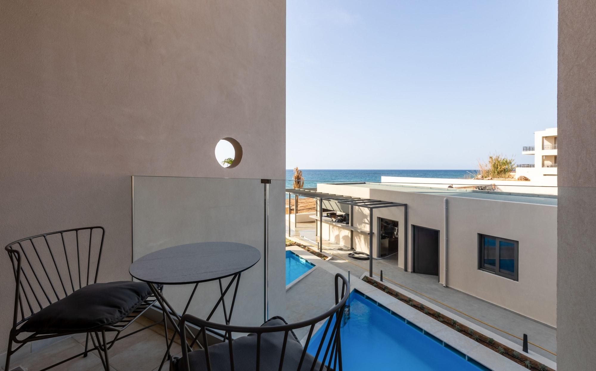 Agelia Beach Hotel Sfáka エクステリア 写真